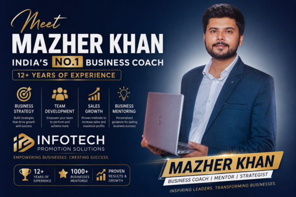 Meet Mazher Khan – India’s No.1 Business Coach